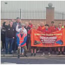 Royal Mail workers in Doncaster have joined a nationwide strike. (Photo: Jon Moorcroft).