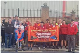 Royal Mail workers in Doncaster have joined a nationwide strike. (Photo: Jon Moorcroft).