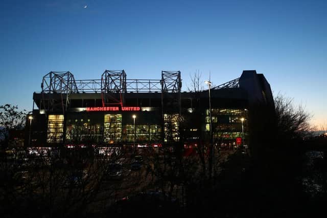 Old Trafford, the home of Manchester United. Photo by Clive Brunskill/Getty Images