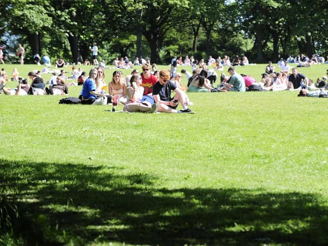 Sunny weather is set to hit England resulting in the first heat health alert of its kind