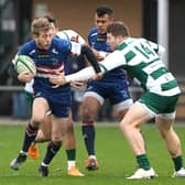 Sam Olver in action against Ealing Trailfinders earlier in the season. Picture: Andrew Roe/AHPIX LTD