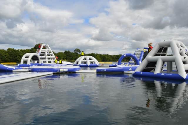 The Aquapark is opening for the summer
