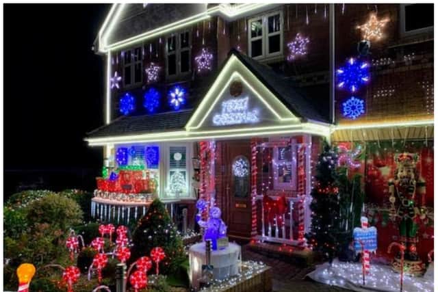 Sandbeck Court in Bawtry will be lit up this weekend.