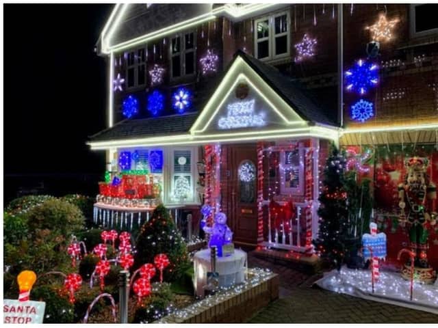 Sandbeck Court in Bawtry will be lit up this weekend.