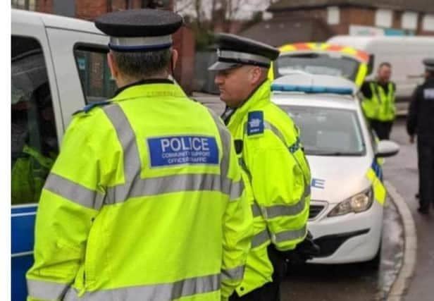 A street in Doncaster has been sealed off by police this morning.