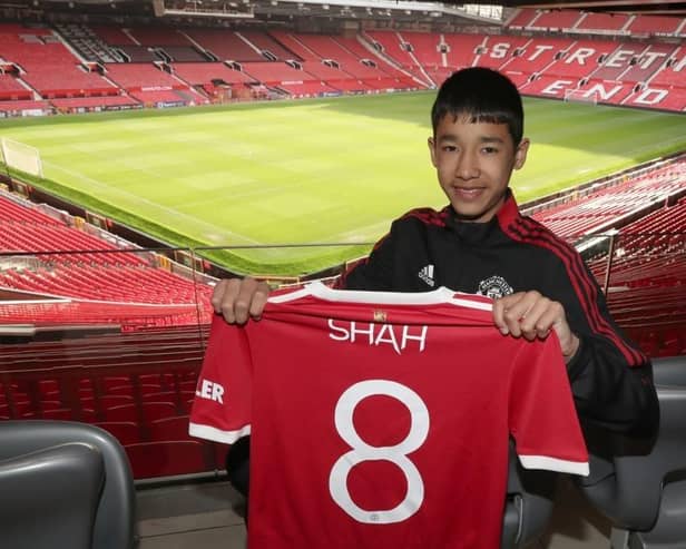 Jariyah Shah, from Bawtry, joined Manchester United's academy from Doncaster Rovers in April.