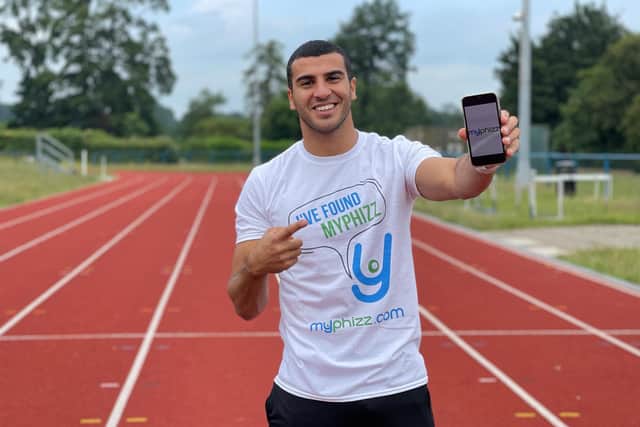 Adam Gemili - myphizz ambassador and Team GB sprinter