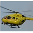 The air ambulance has landed at the scene of a serious incident in Doncaster this afternoon.