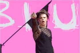 Yungblud tears up the stage at the Leeds Festival. (Photo: Getty).
