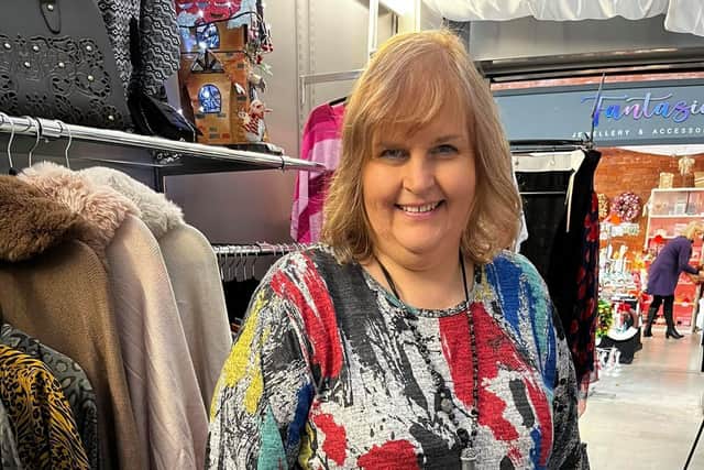 Stacey Atkinson who runs Reflections Ladies Clothing