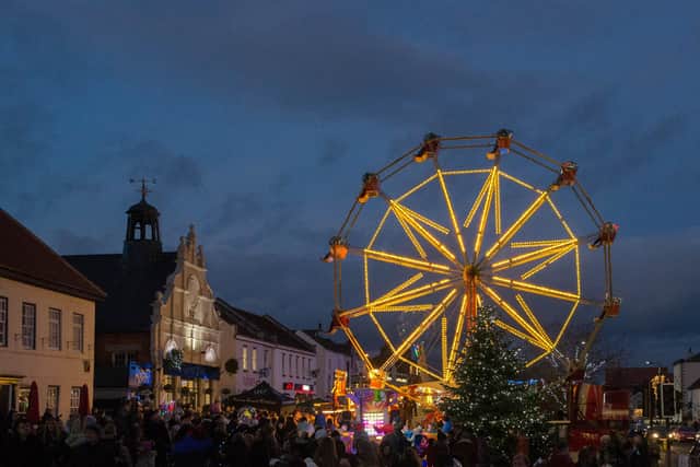 A big wheel will be the centrepiece of Bawtry's Christmas celebrations.