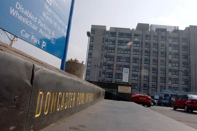 There have been 34 coronavirus deaths in the Doncaster hospitals trust area.