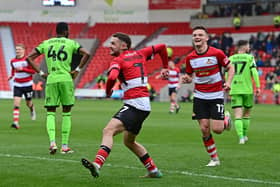 Luke Molyneux celebrates his goal. Picture: Andrew Roe/AHPIX LTD