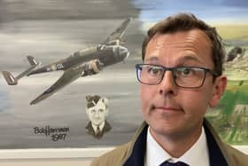 Don Valley MP Nick Fletcher speaking to Local Democracy Reporter George Torr on the latest with the airport.