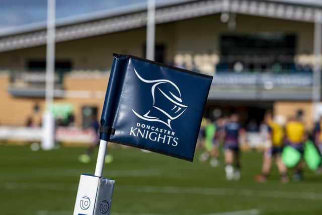 Doncaster Knights of the Championship will be one of the teams invited to apply for a place in 'Premiership 2' (Picture: Tony Johnson)