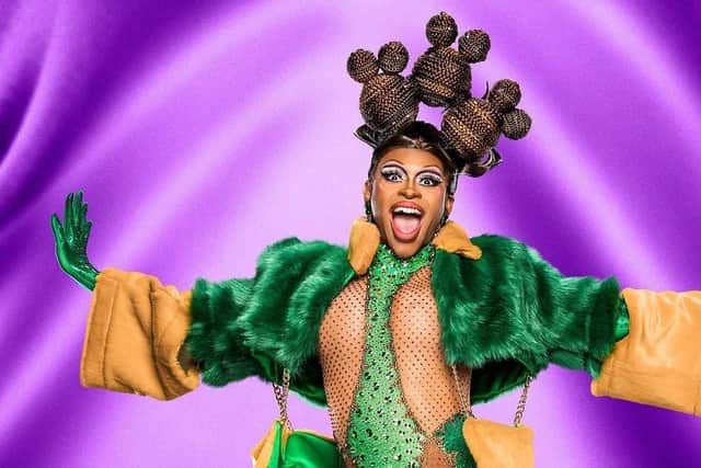 Doncaster's Miss Naomi Carter will star as one of the contestants in the new series of RuPaul's Drag Race UK. (Photo: BBC).