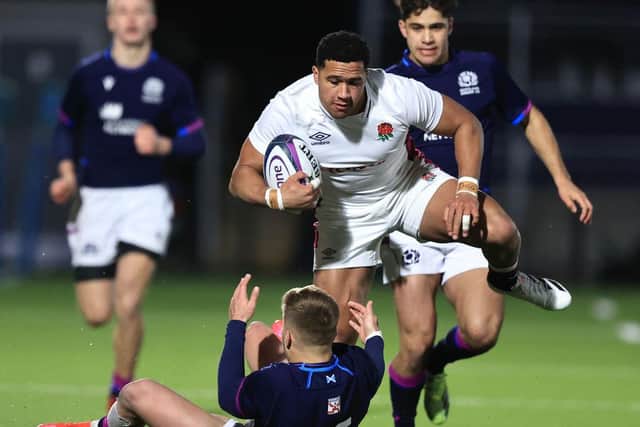 Deago Bailey in action for England against Scotland. Photo by David Rogers/Getty Images