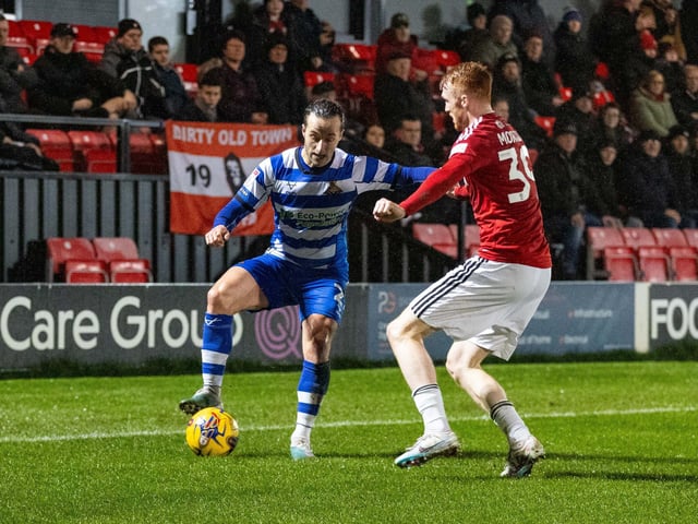 Helped create the third goal, runing down the right and seeing a wicked centre turned into his own net by Niall Maher. Solid.