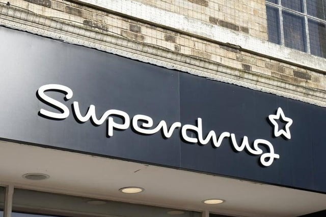 Superdrug is a budget beauty and pharmacy retailer.
