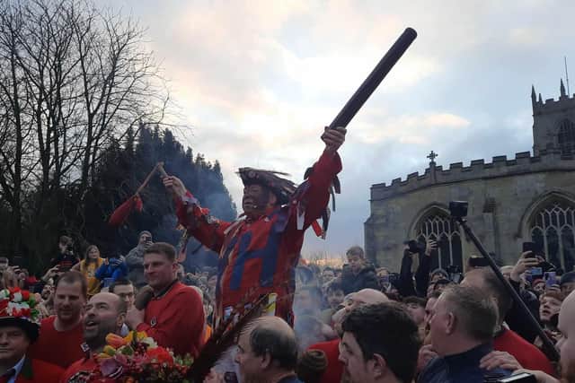 The Fool's Speech marks the start of this year's Haxey Hood.