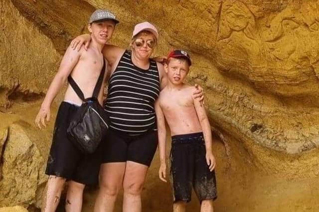 The family have been reunited after being apart for 20 months.