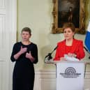 Nicola Sturgeon speaking during a press conference at Bute House in Edinburgh where she announced she will stand down as First Minister of Scotland