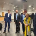 Doncaster MPs Ed Miliband, Rosie Winterton and Nick Fletcher meet with Anthony Fitzgerald, director of strategy and delivery at Doncaster CCG and Dr David Crichton, Doncaster CCG chair