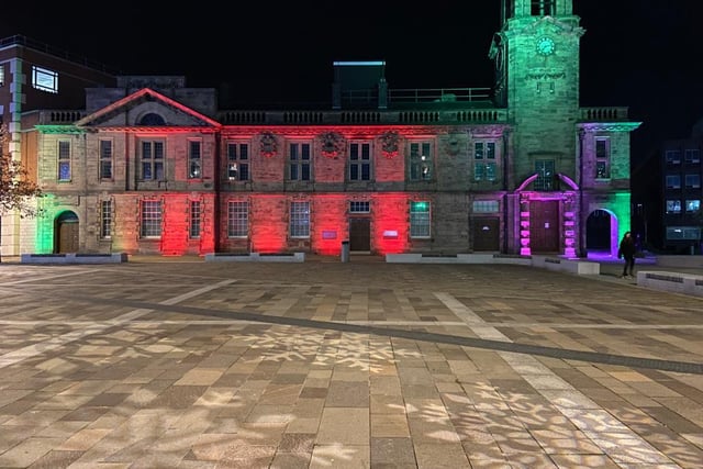 Keel Square looking magical.
