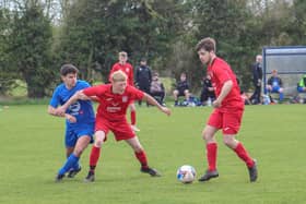 Armthorpe Welfare Development (in red) beat Epworth Colts. Photo: Steve Pennock