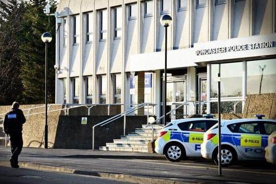 A Sheffield Crown Court trial has heard how a South Yorkshire reveller accused of murdering a man during a 'fight' after a night-out handed himself in at Doncaster Police Station, pictured, and stated that he had not intended to cause the deceased serious injury.