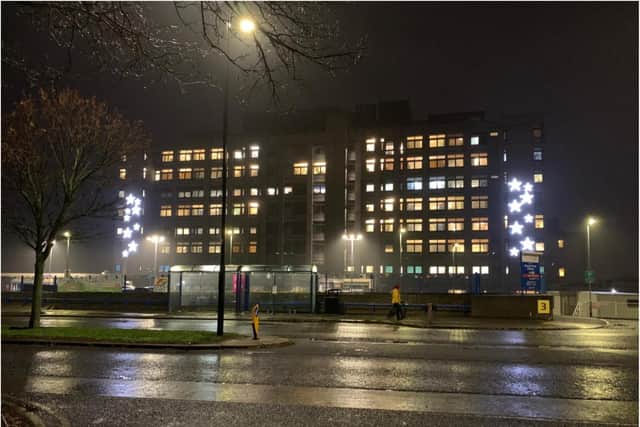 Doncaster's hospitals will once again be lit up with festive stars.