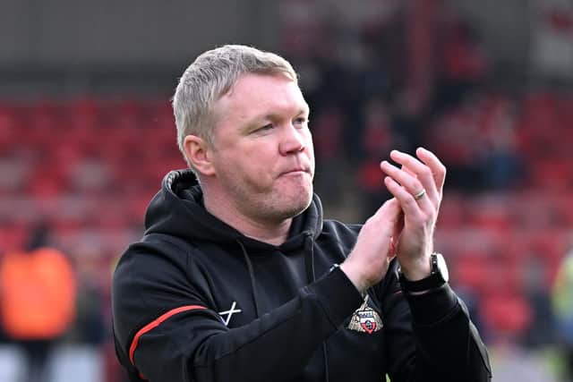 Rovers' boss Grant McCann isn't taking their two-goal first leg advantage for granted.