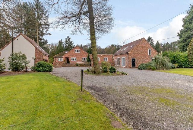 This four bedroom house on Old Rufford Road, Rufford, next to the abbey is on the market for £895,000. Marketed by Savills, 0115 691 9330.