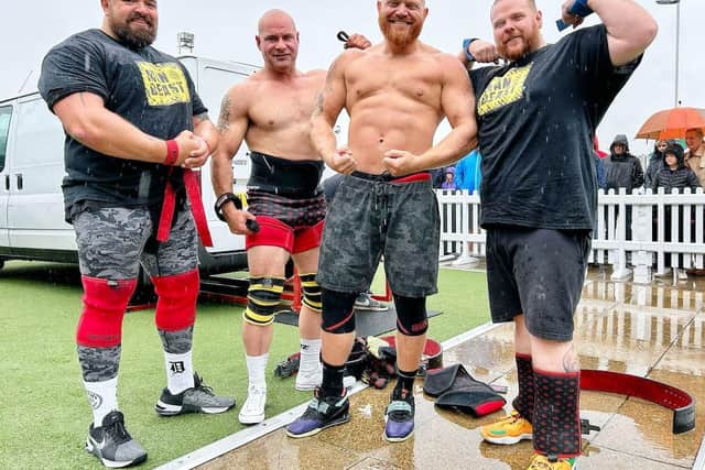 Yorkshire's strongest men at Lakeside Village