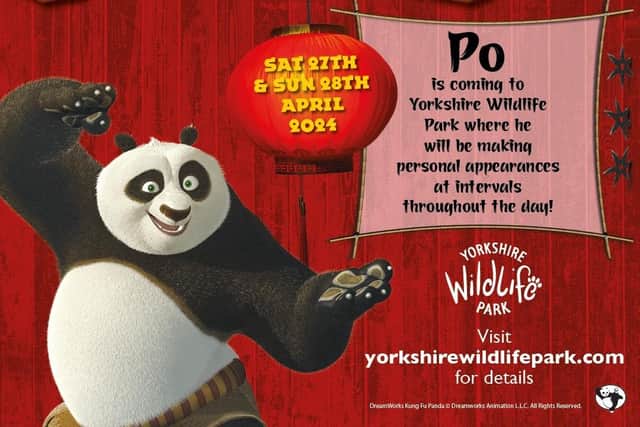 Family favourites Bluey & Bingo and Kung Fu Panda will be greeting young visitors at the Yorkshire Wildlife Park.