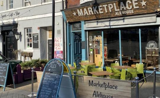 The Market Place Ale House.