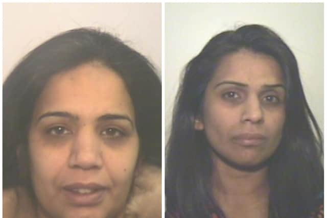 Abia and Shazia Din masterminded a huge drugs ring which transported heroin between Manchester and South Yorkshire.
