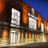The new look Doncaster station.