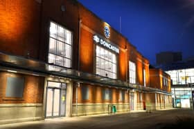 The new look Doncaster station.