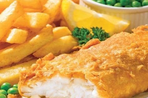 Fish and chips.