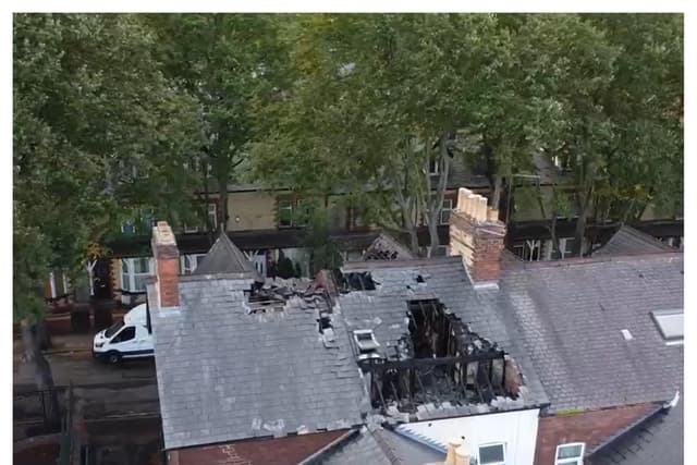 Video: Cannabisanbau nach Brand in Doncaster an Nachbarhaus entdeckt