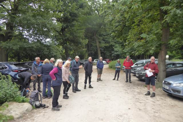 Meeting up at Wharncliffe Wood Car Park