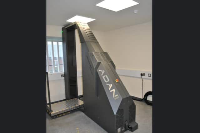 A scanner of the sort installed at Doncaster Prison
