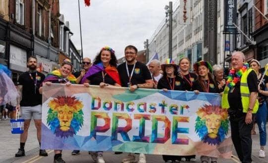 Celebrating Pride Month in Doncaster.