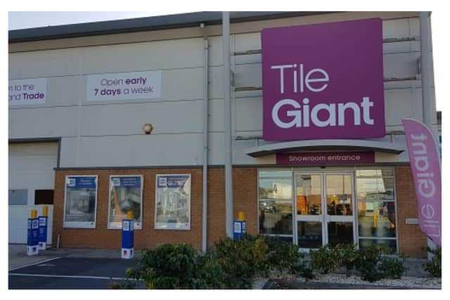 The Doncaster branch of Tile Giant has reportedly closed it doors.