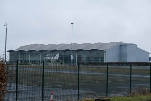 Doncaster Sheffield Airport.