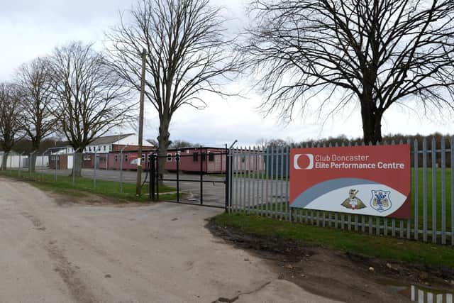 Doncaster Rovers training ground at Cantley Park