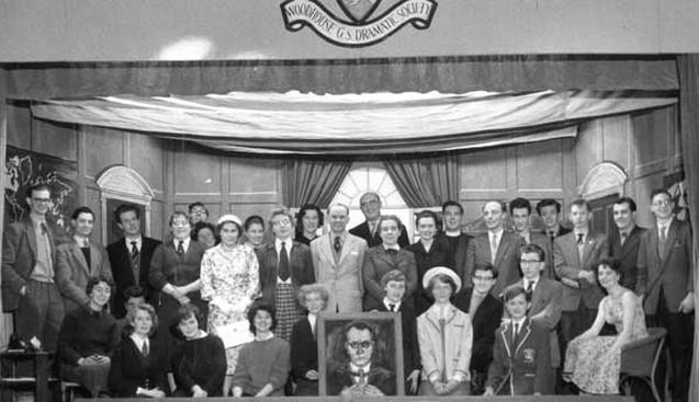 Woodhouse Grammar School Dramatic Society in 'The Happiest Days of Your Life', 1940s - 1950s