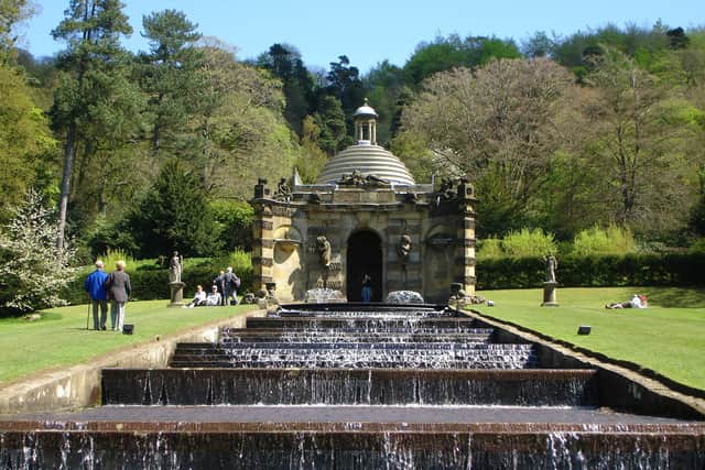 The 300-year-old Cascade at Chatsworth.