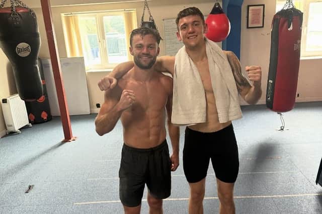 Joe Hayden right and Josh Padley